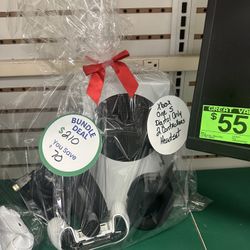 Xbox One S Digital Only With 2 Controllers and a Headset