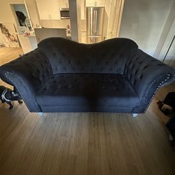 Black Couches