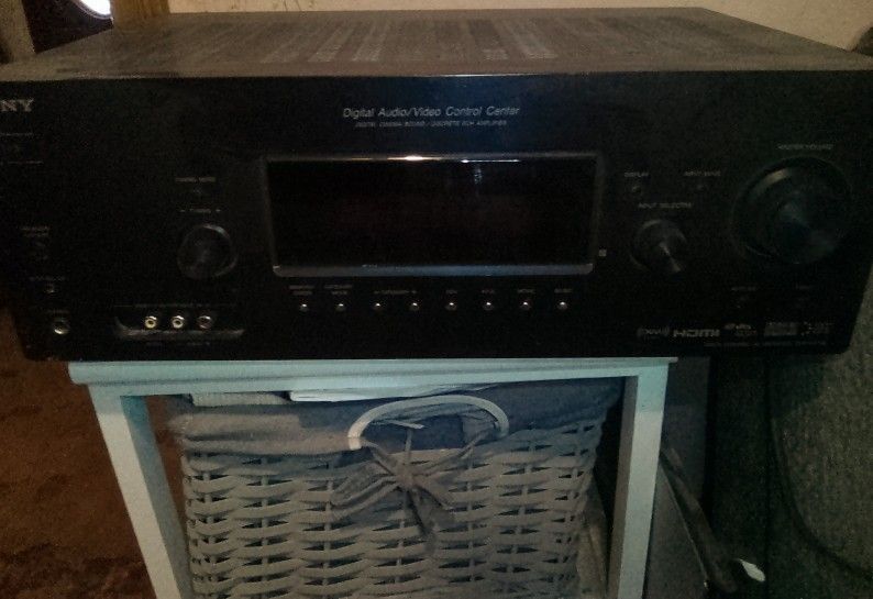 Sony Receiver And Panasonic Theater Surround Sound