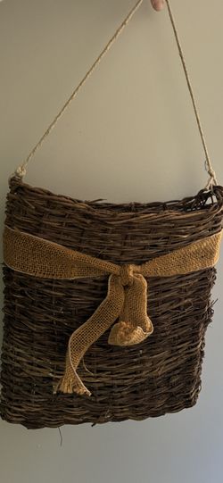 Grapevine Woven Hanging Basket