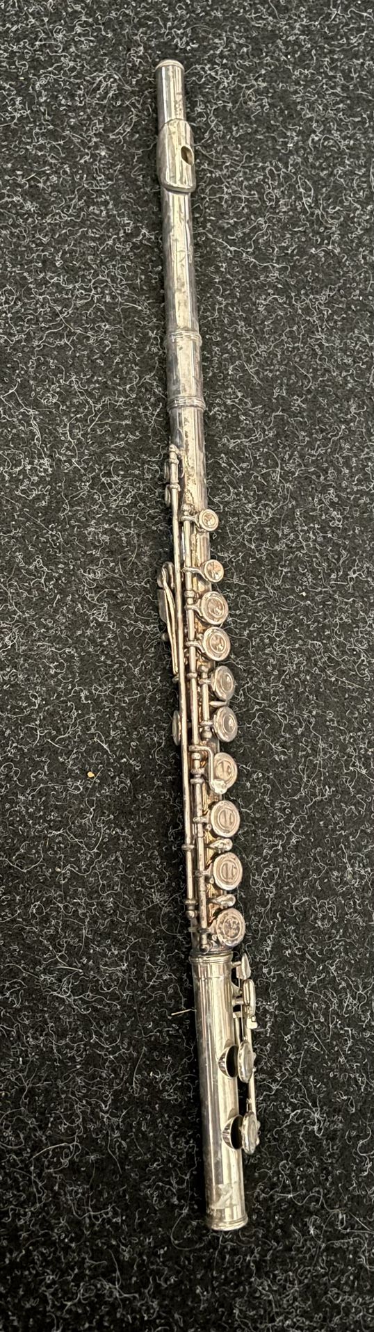 Armstrong Silver Flute. Closed Hole Flute With An Offset G.