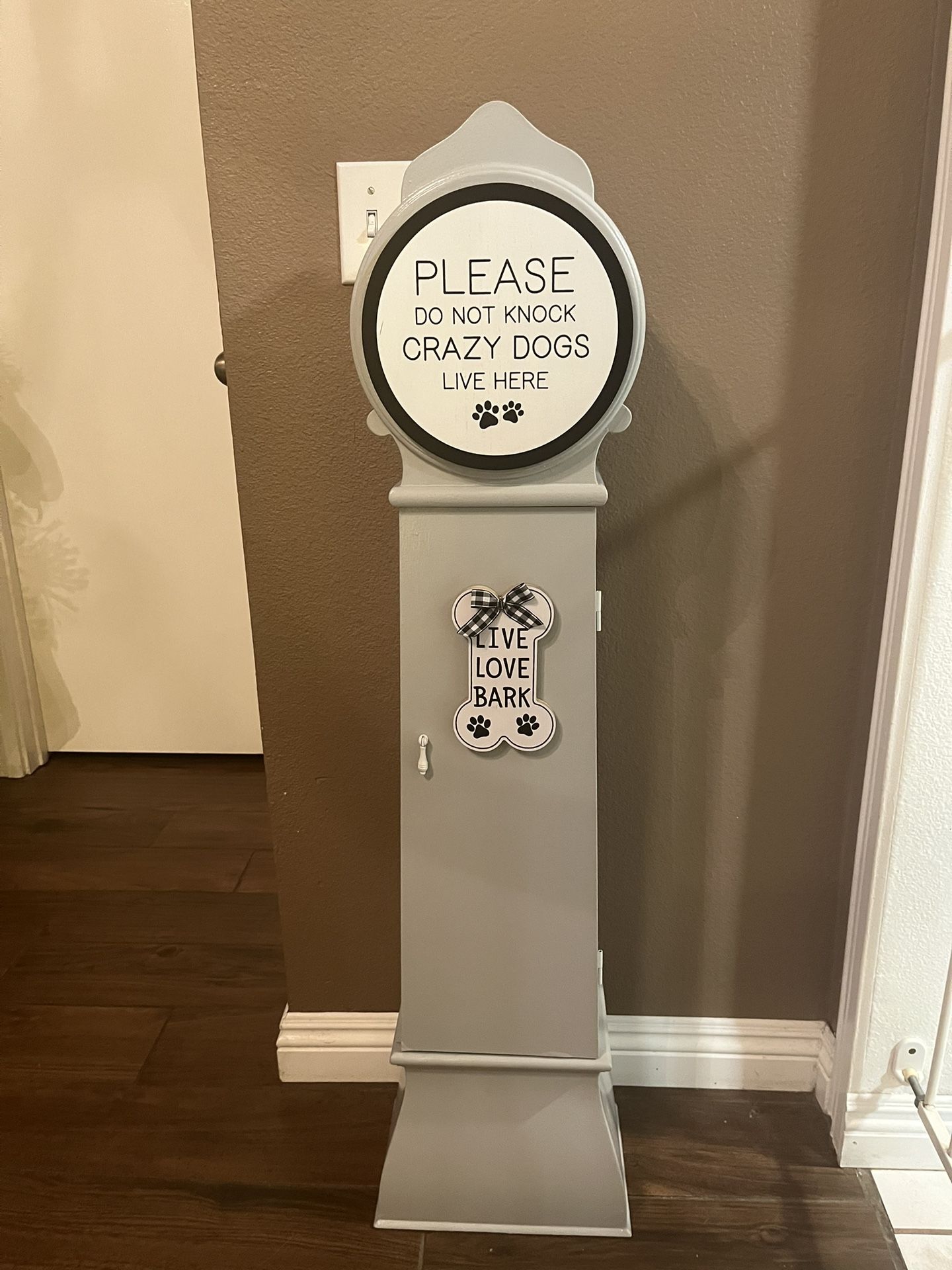 Dog Grandfather Clock(no Clock)