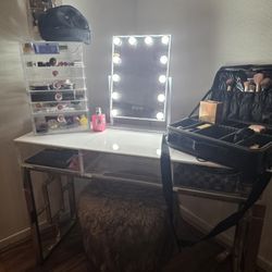 Acrylic Makeup Vanity