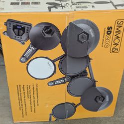 New electric drum set