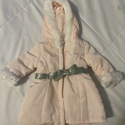american girl doll pink puffer jacket 