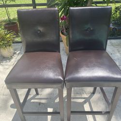 Pier One set Of Two Bar Stools 