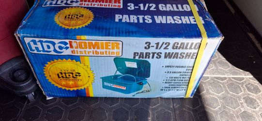 Bench Top Electric Parts Washer