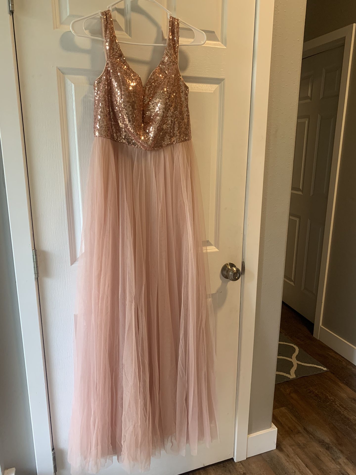 Rose Gold Dress  Size 10