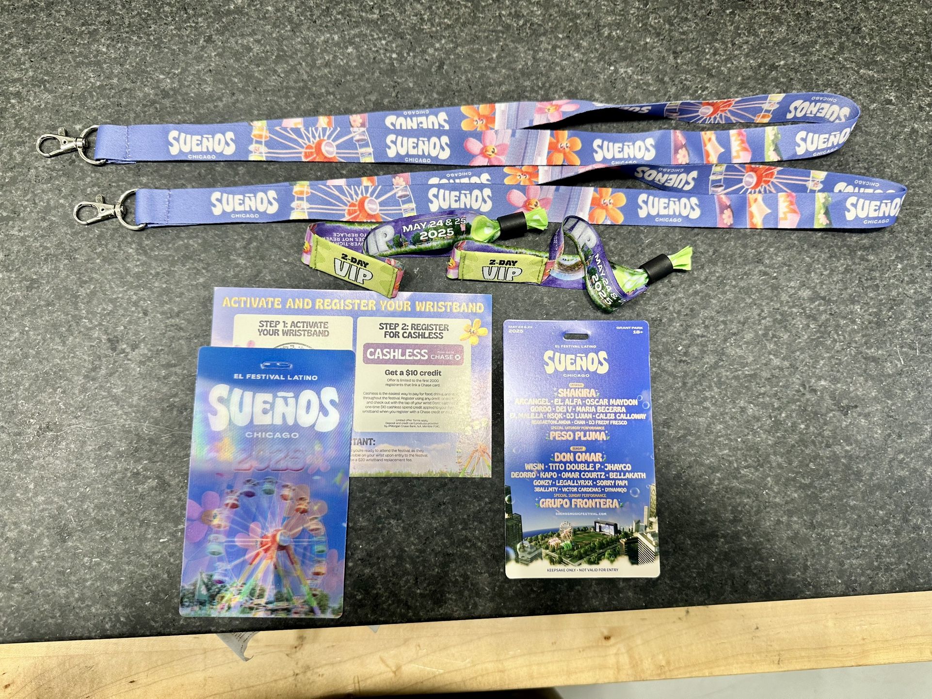 Sueños 2 Day VIP Passes