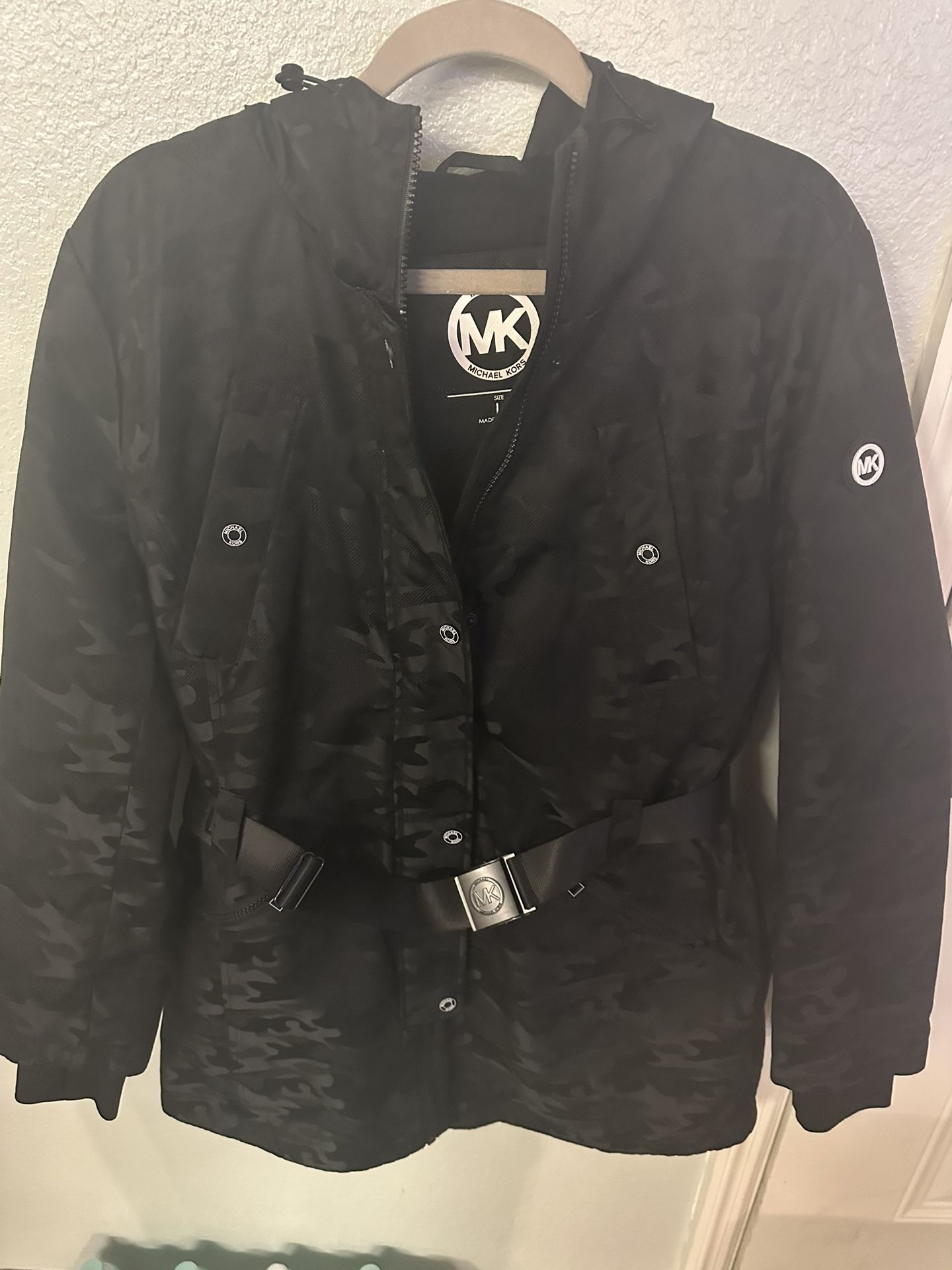 Michael Kors Black Camo Jacket unisex 