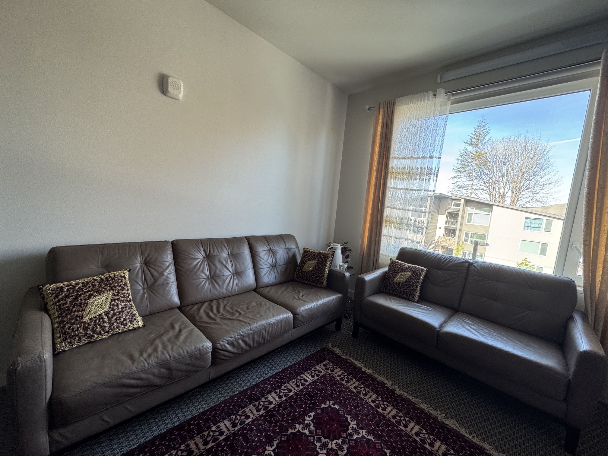 Love Seat& Sofa, Leather