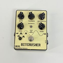 HEXE FX Bitcrusher II 2 Digital Distortion Resampler Guitar Pedal Rare Pre owned