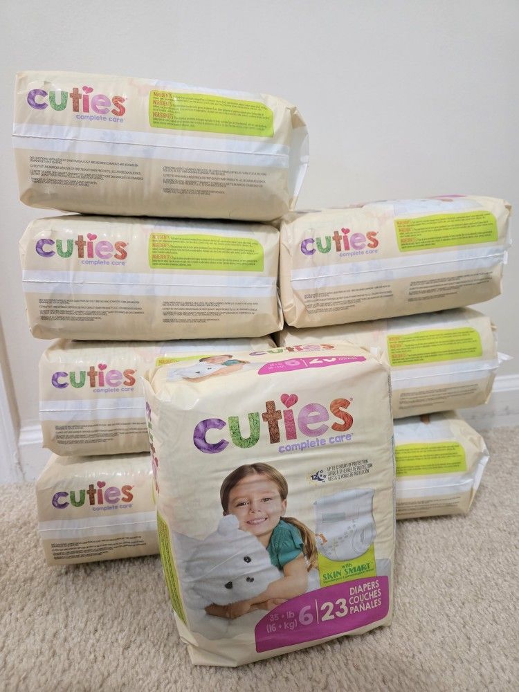 Diapers Size 6, 35+ Lb - 14 Packs Of 23 Diapers