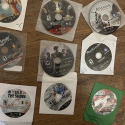 PlayStation 3 lot of discs