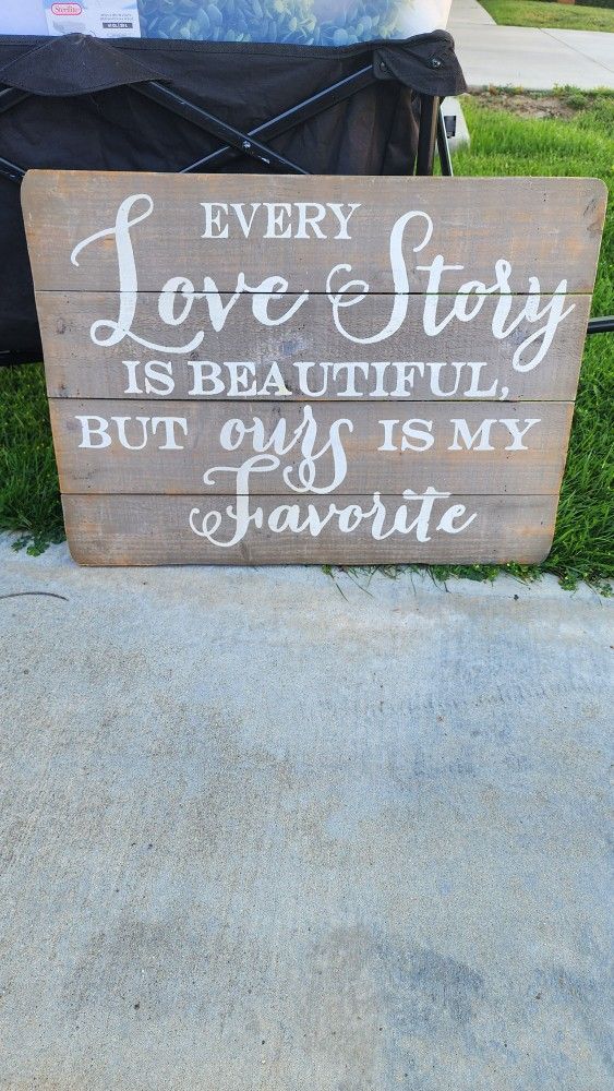 Wedding Sign