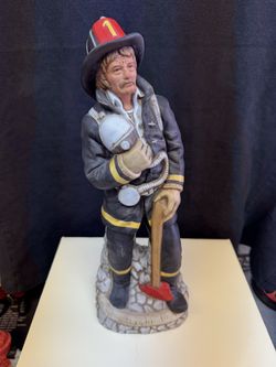 Modern Firefighter Decanter 