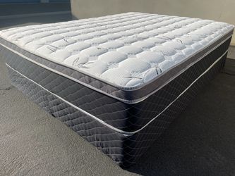King Bamboo Orthopedic Pillow Top Mattress and Boxspring!