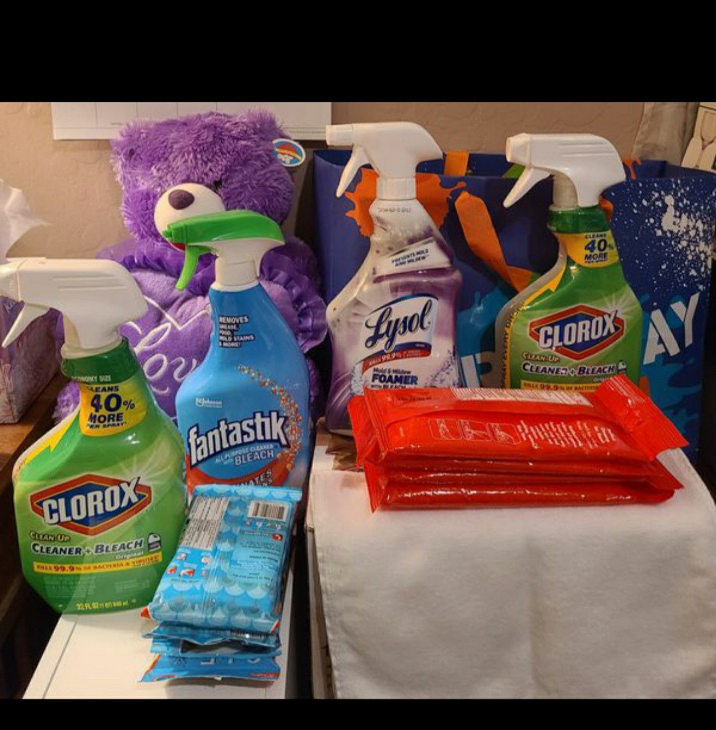 Disinfectant cleaning products
