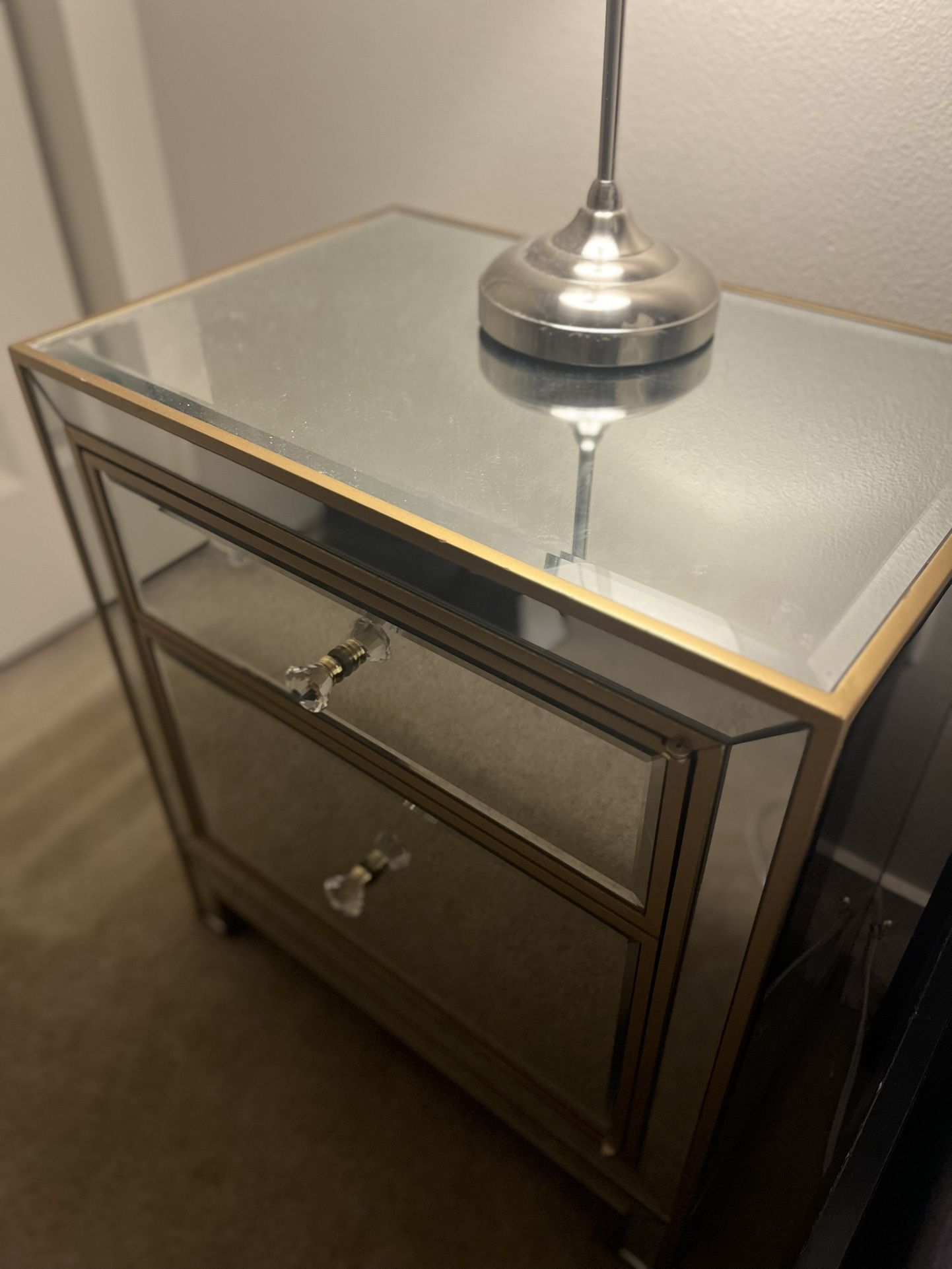 Mirror Night Stand 