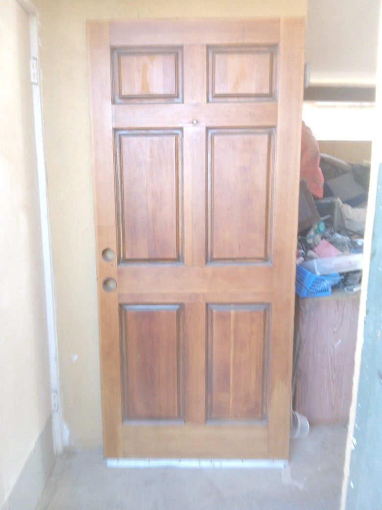 Solid Wood Door 36 X 80 X 1 3/4