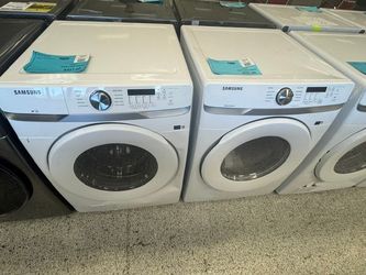 Samsung Front Load Washer and Dryer Set