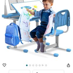 Kids Desk And Chair Set