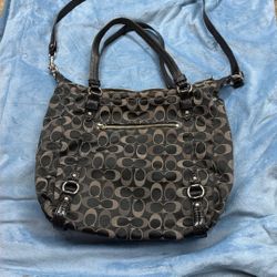 Black Coach Bag 