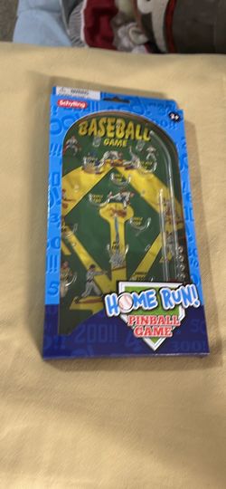 Home run pinball baseball game