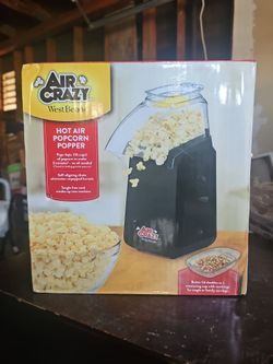 Hot Air Popcorn Popper