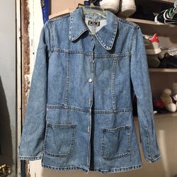 Vintage Denim Jacket Women Size Small
