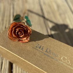 24k Forever Dipped Rose