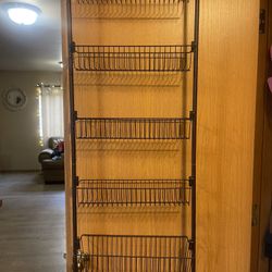 6 Rack Pantry Door Shelf 