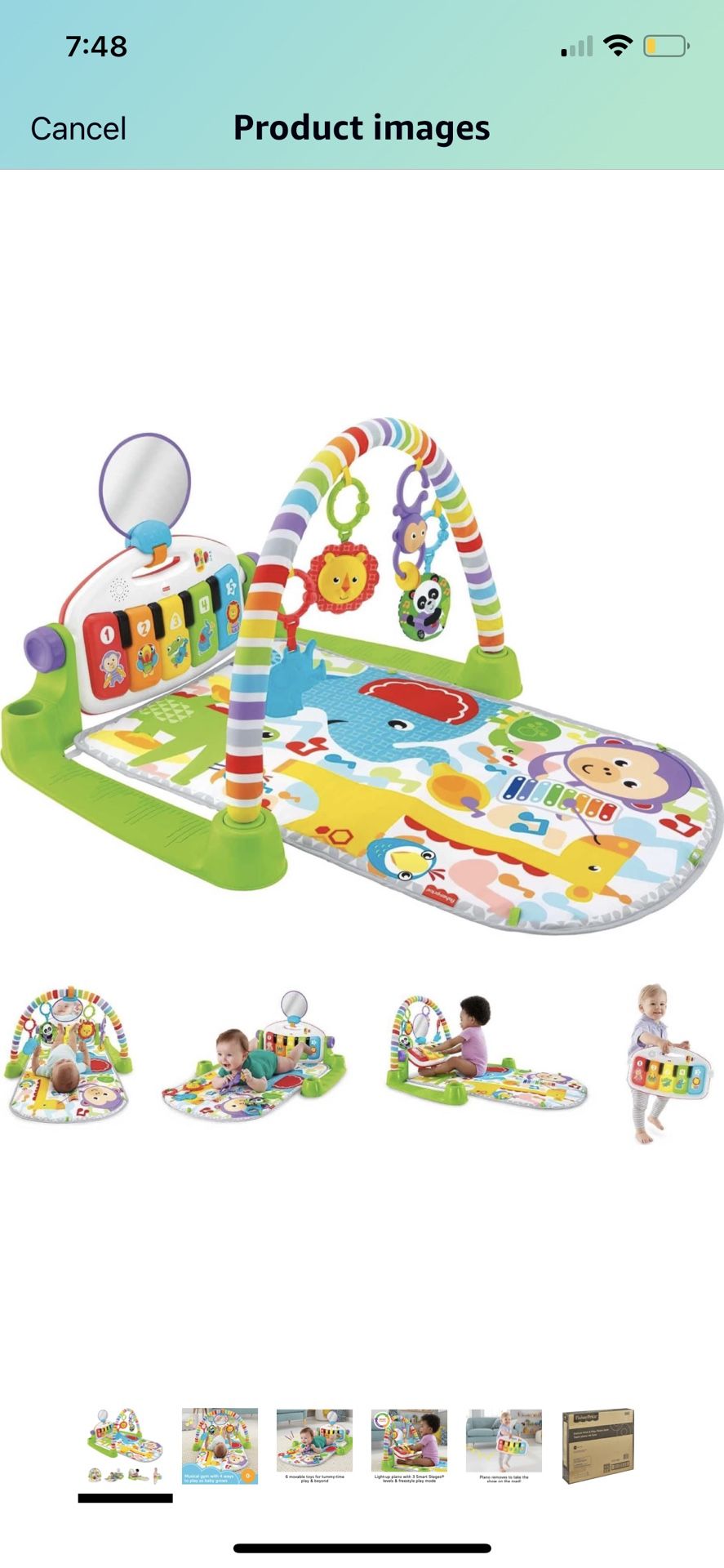 Fisher Price - Kick And Play Piano Mat