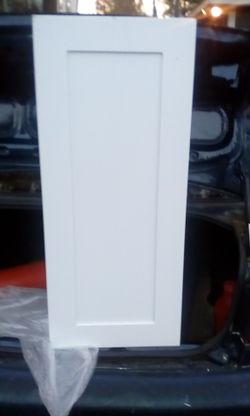 White cabinet door