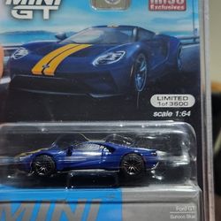 MINI GT FORD GT 1:64(Hotwheels Size)
