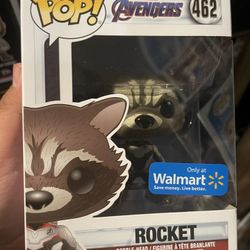 Funko Pop Avengers Endgame Rocket Raccoon Walmart Exclusive 462