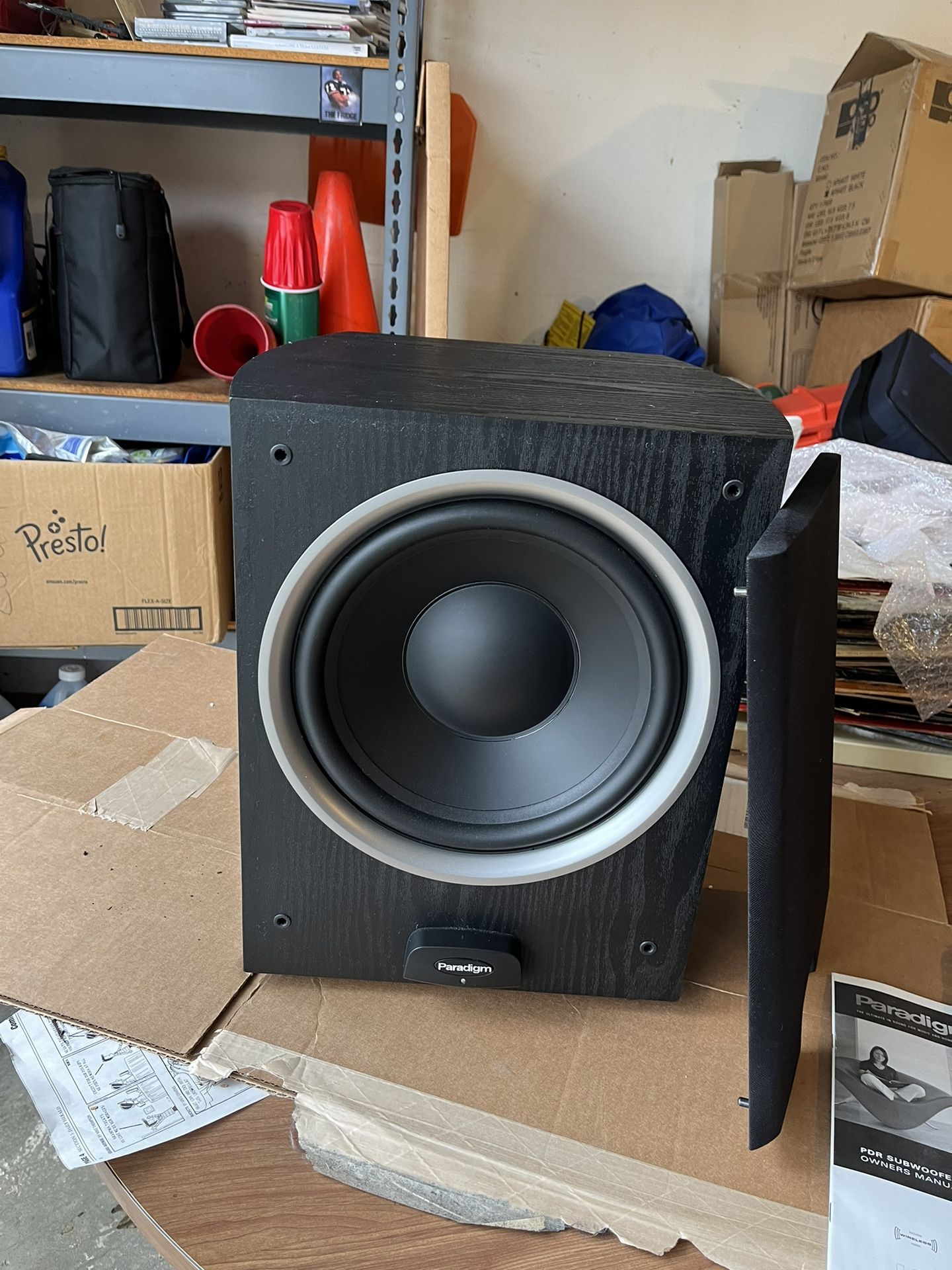 NOS Paradigm PDR-100 Stereo Subwoofer