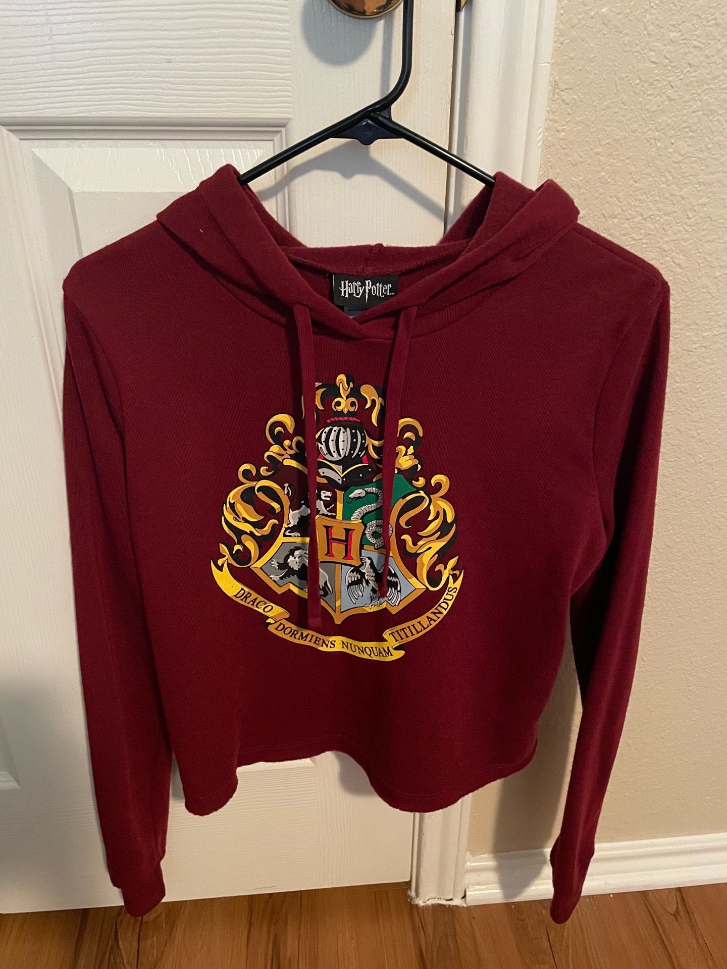 Harry Potter fleece crop sweater