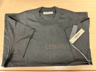 Essentials Fear of God T-Shirt Dark Grey High Quality L
