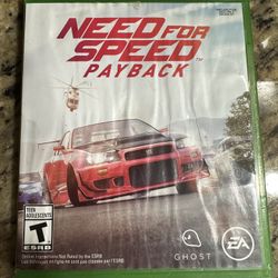 Xbox One Need For Speed Payback