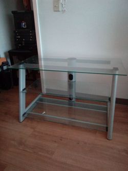 Glass TV Stand
