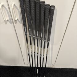 Dynamic gold 95 R300 golf iron shaft set 4 thru P