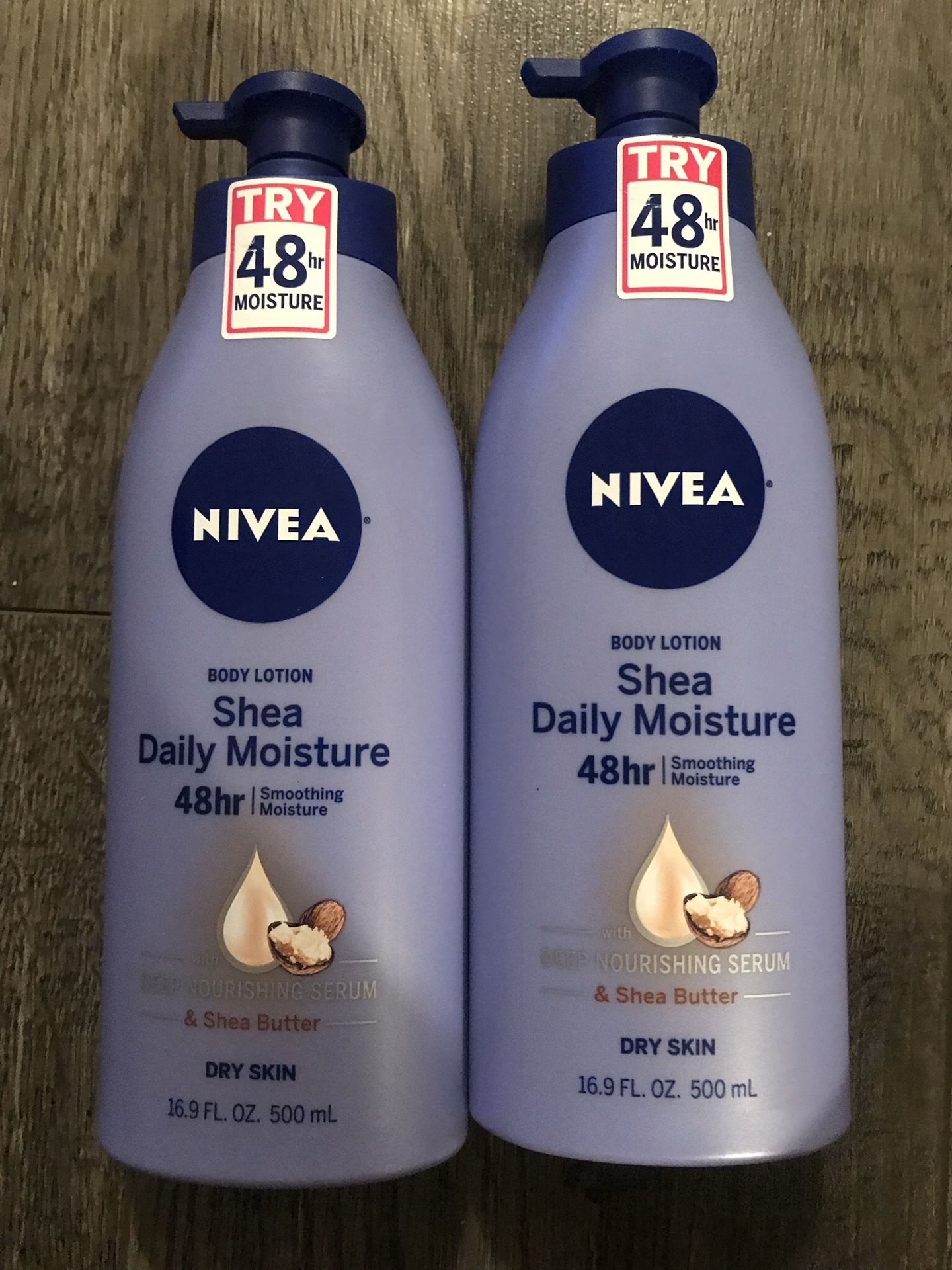 Nivea shea daily moisture lotion $4 each