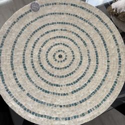 30 In Round Capiz shell Wall Art