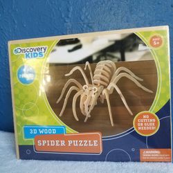 Spider Wooden Puzzle 3D