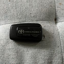 2020 Toyota Highlander Smart Key