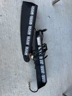 Emergency Blue Lights Cigarette Plus Connector