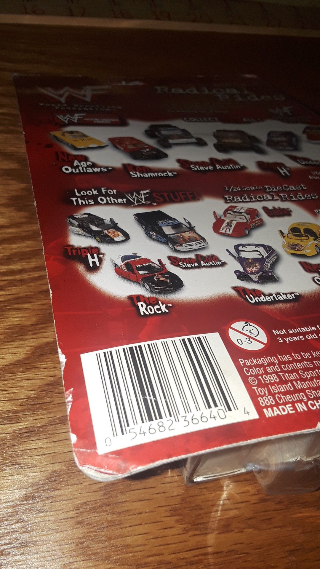WWF Mustang collectible