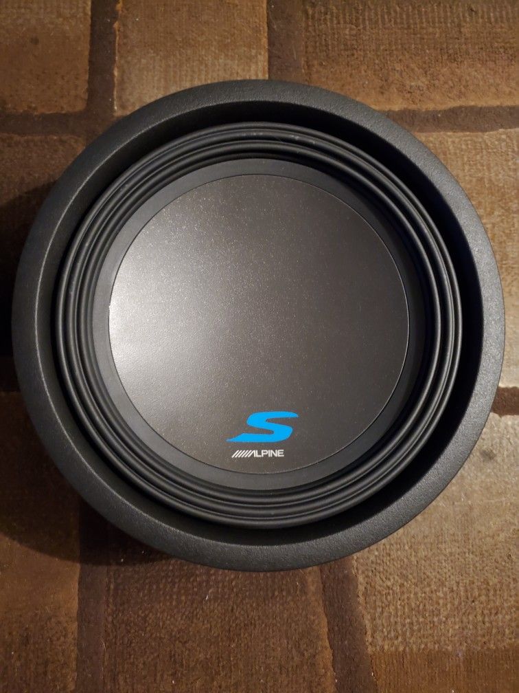 Alpine 12 Inch Subwoofer