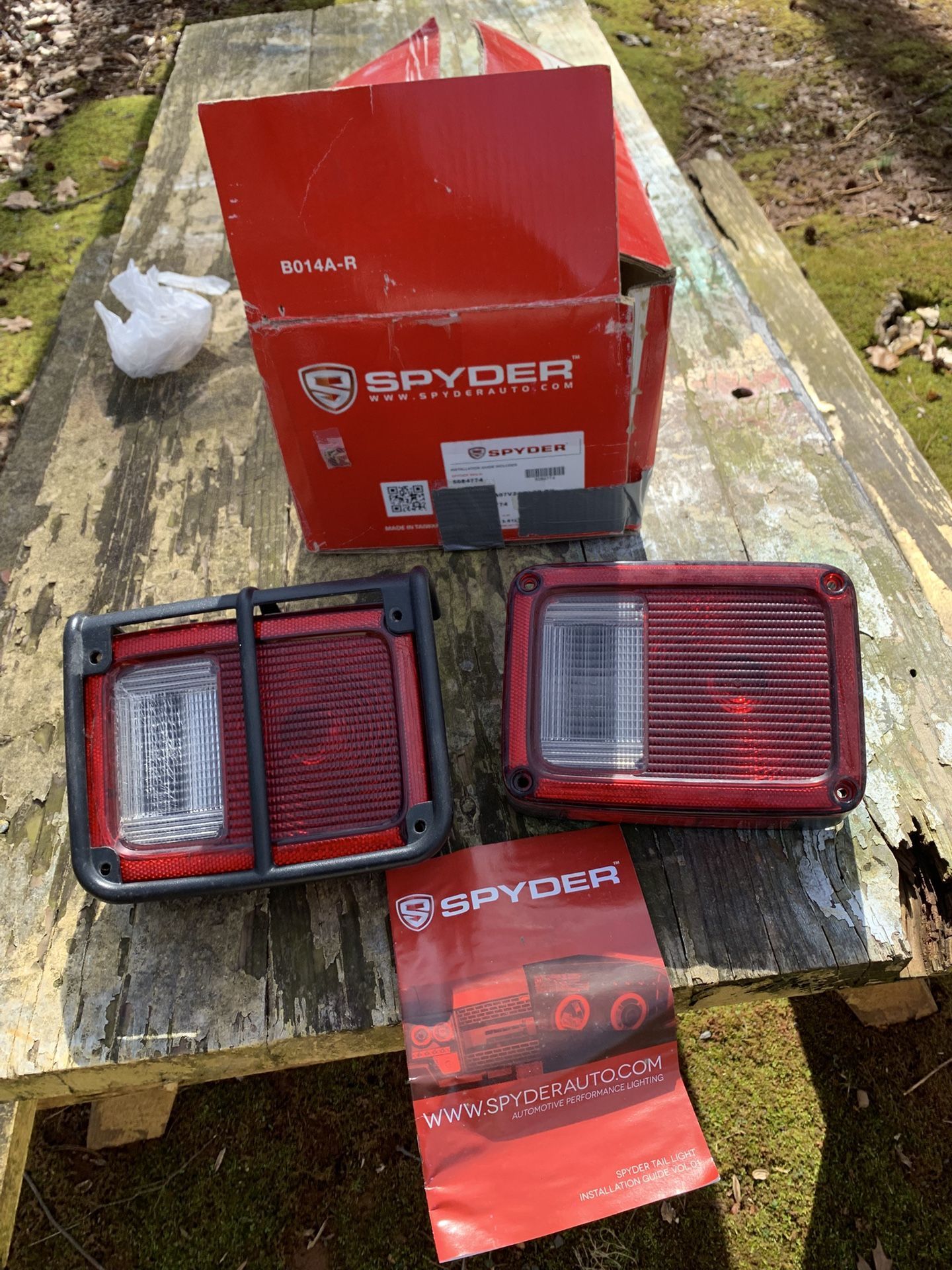 Like New Jeep Tail Lights And Brush Guards